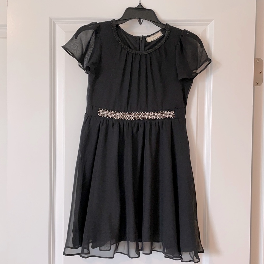 Little girls black dress